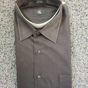 Black Calvin Klein CK dress shirt